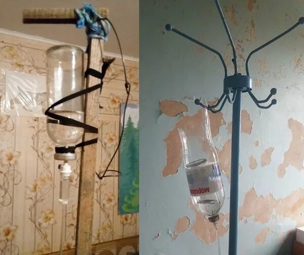 Как сделать домашнюю капельницу