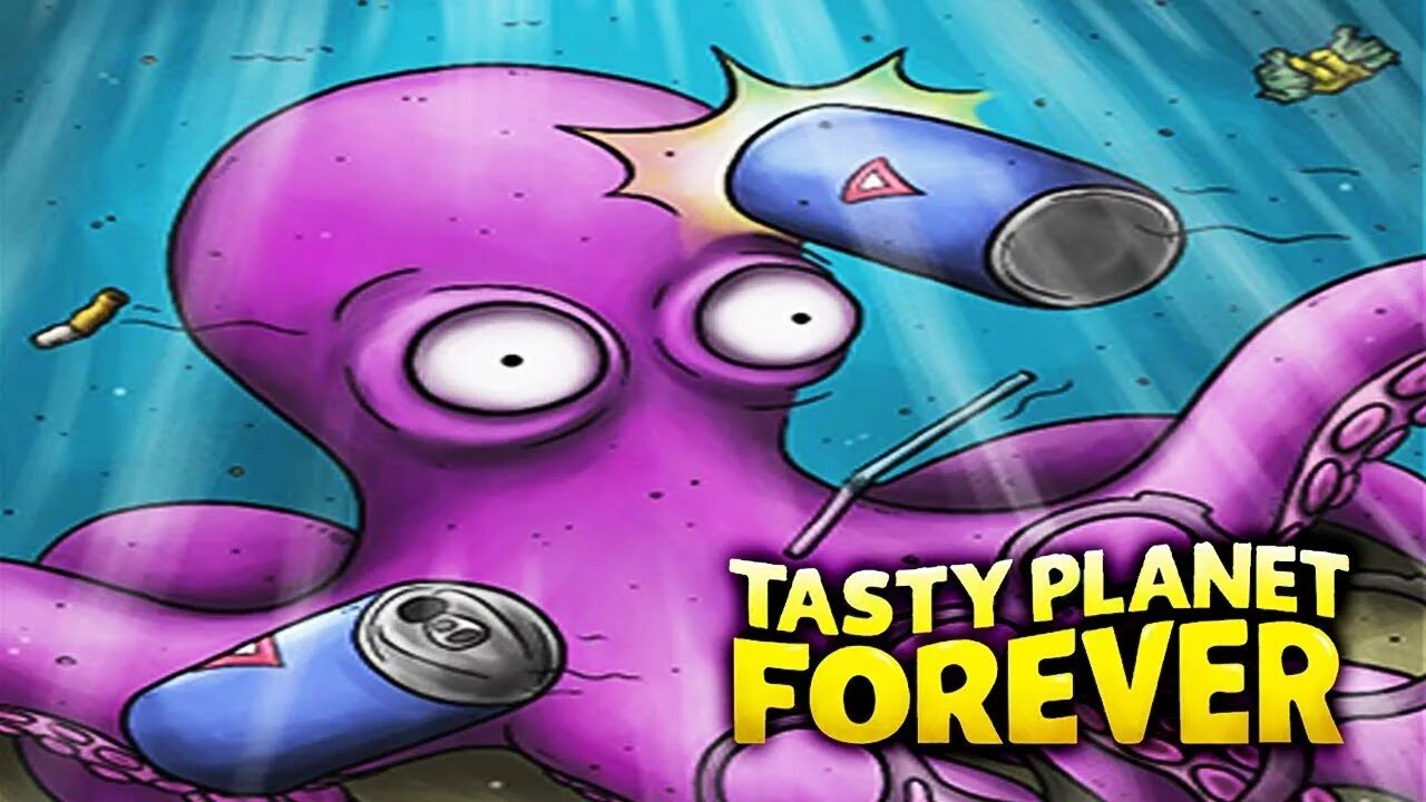Спасем планету игра. Tasty planet осьминог. осьминог tasty planet forever. игра спасти планету.