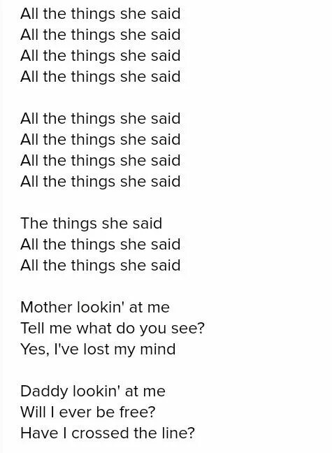 All the things she said тату концерт. All the things she said текст. T. тату nbc выступление all the things she said хуй войне. тату all the things текст.