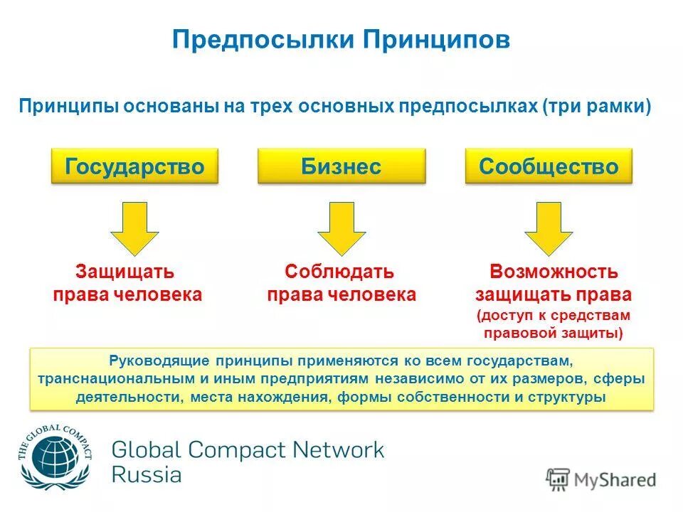 Рф основана на принципе