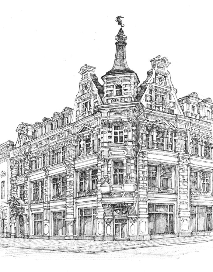 Старый ростов-на-дону графика. Иркутск особняк маргариты черновой. Трамвай в графике. Зарисовки ростова на дону. Ростов на дону карандашом.