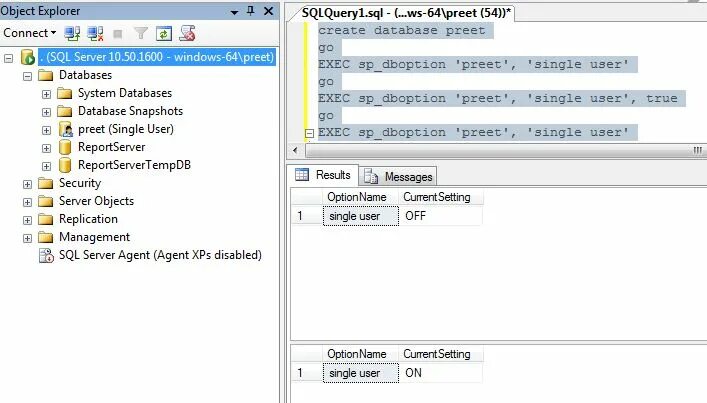 Sp databases