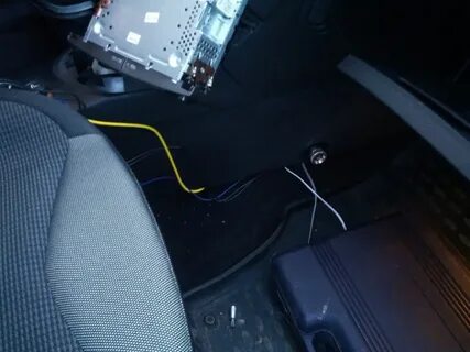 Подключение сабвуфера сиденье