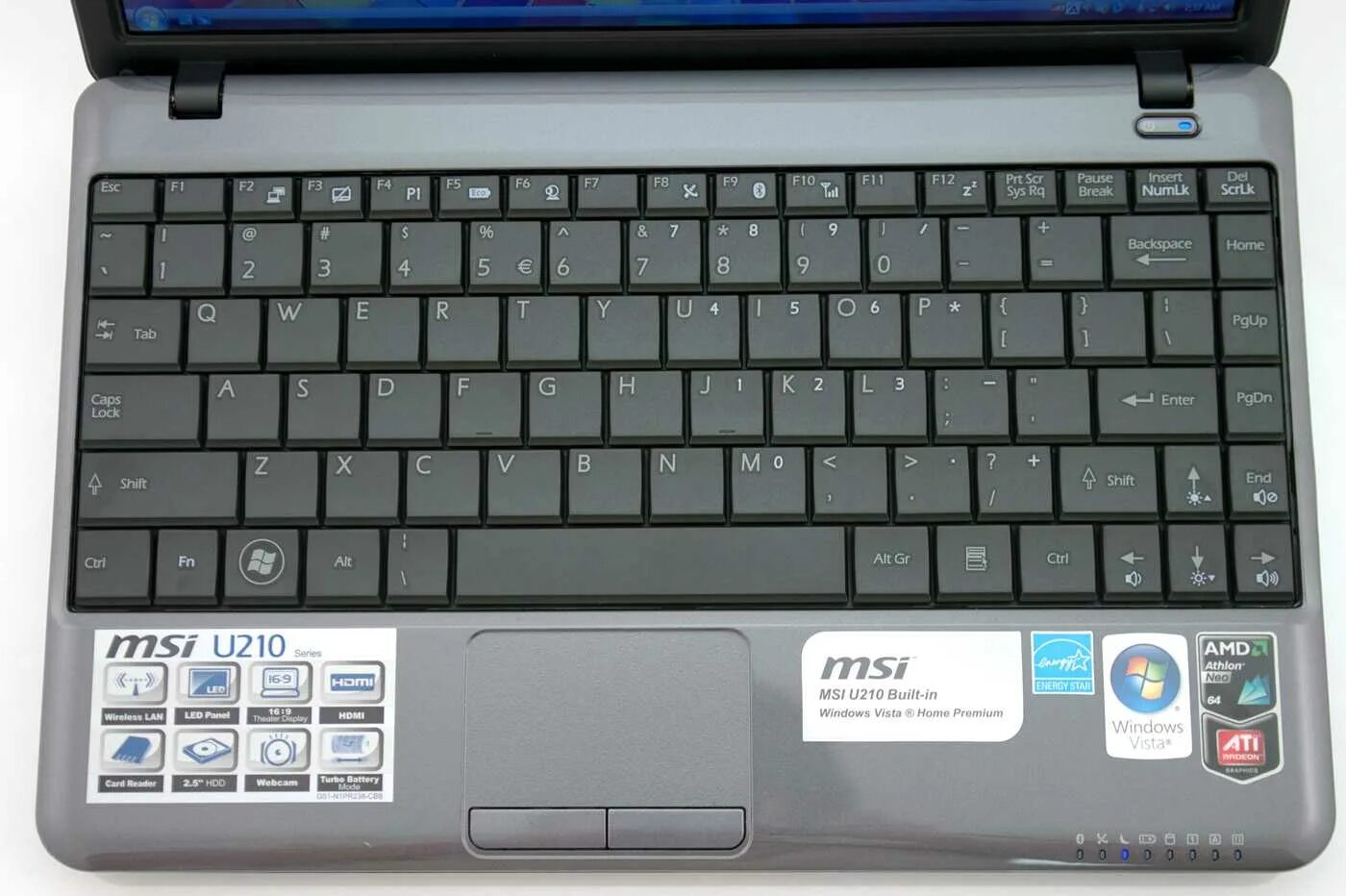 Как включить охлаждение на ноутбуке msi. Нетбук msi u210. msi wind 210. msi u210 light. msi u210 ms-1241.