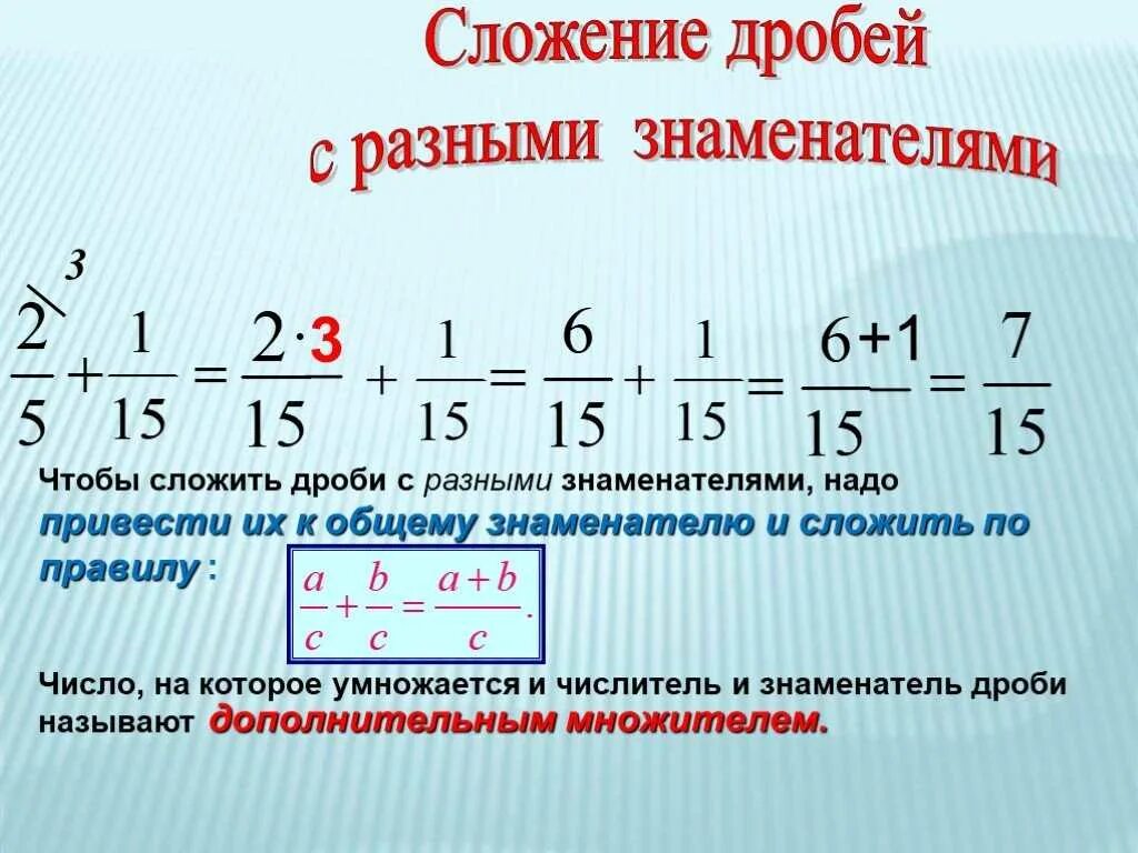 Как сделать простую дробь