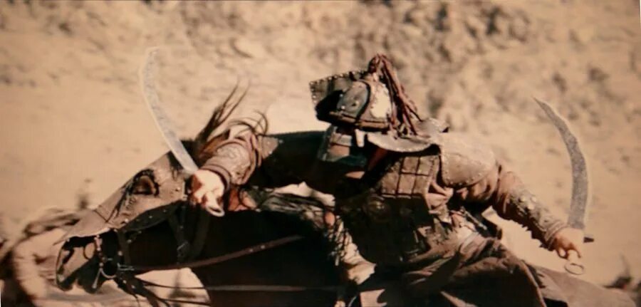 Чингис Хан 1965. Монгол с двумя мечами. Монгол отрывок