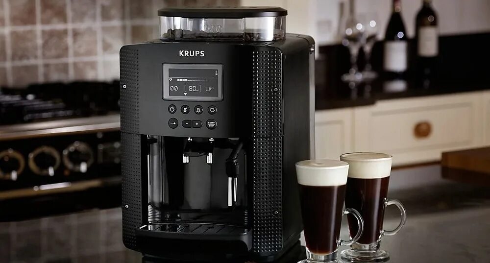 Krups ea81. Кофемашина Krups ea817010. Кофемашина Крупс зерновая. Krups Coffee Machine.