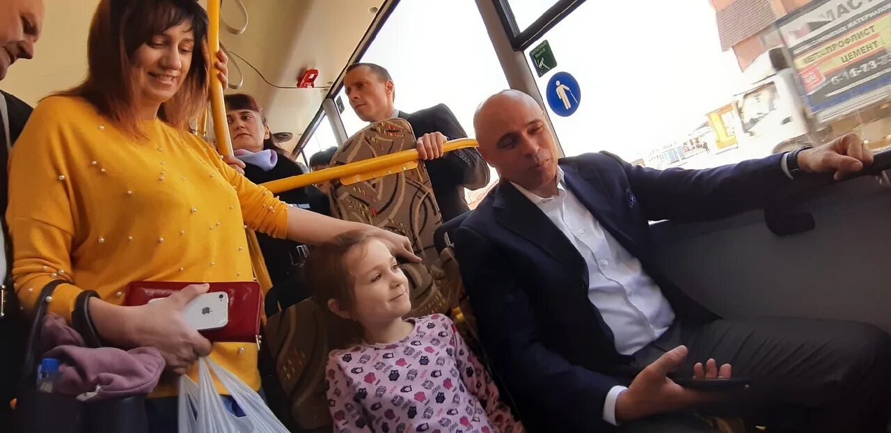 Проезд в автобусе в ельце