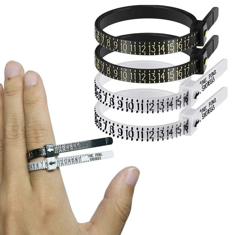 Как называется прибор на палец для измерения. Ring sizer для кольца. размерная лента для измерения диаметра кольца. мерные кольца для пальцев. штука для измерения размера кольца.