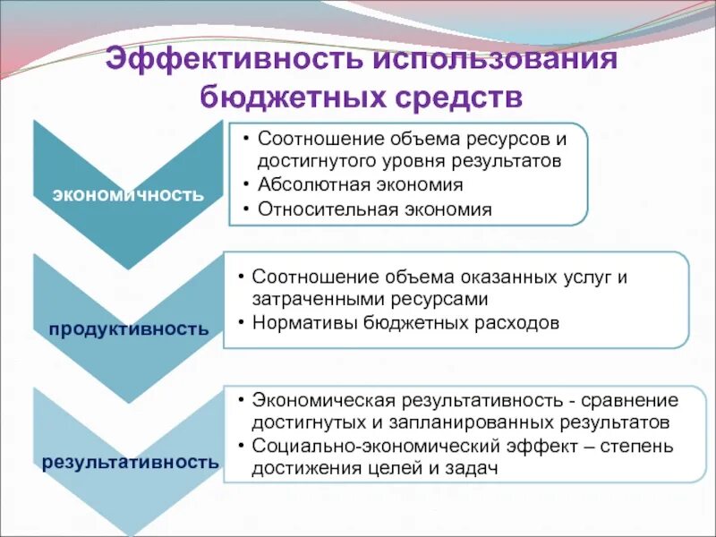 Цели использования бюджетных средств