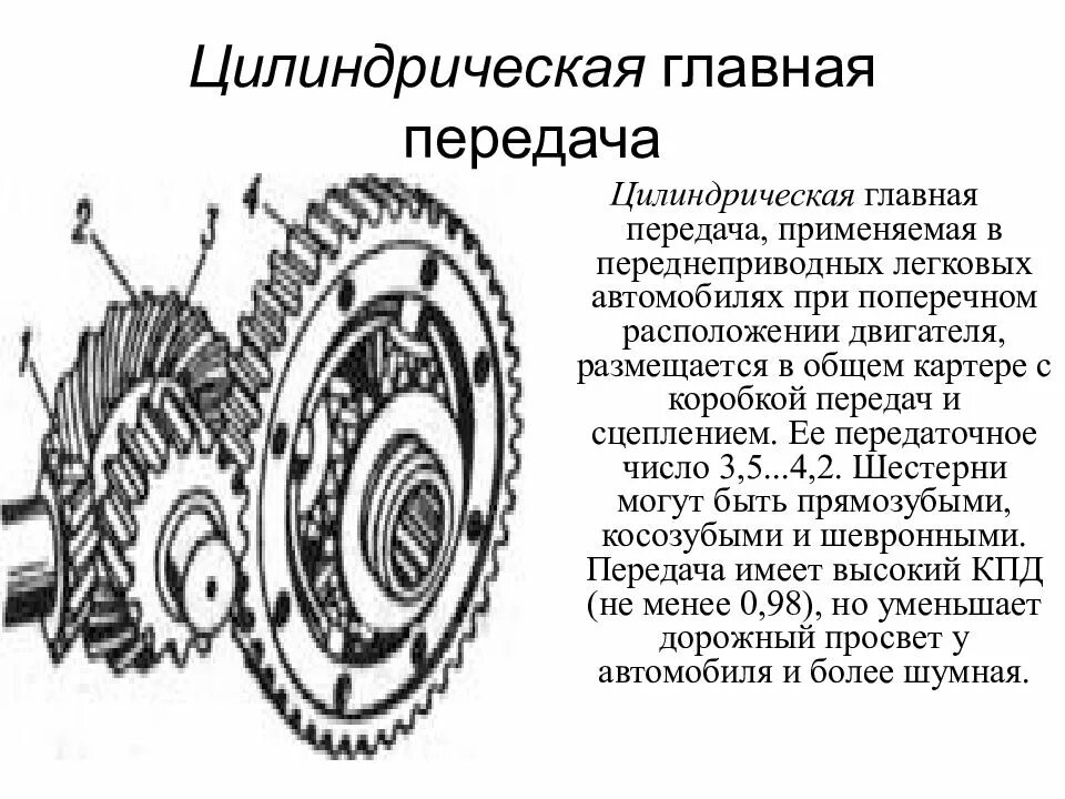 Бесплатная передача основных. Цилиндрическая главная передача. цилиндрическая главная передача схема. цилиндрическая главная передача автомобиля. одинарная цилиндрическая главная передача.