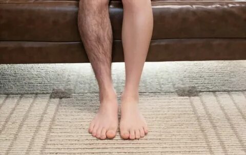 Hairy legs feet