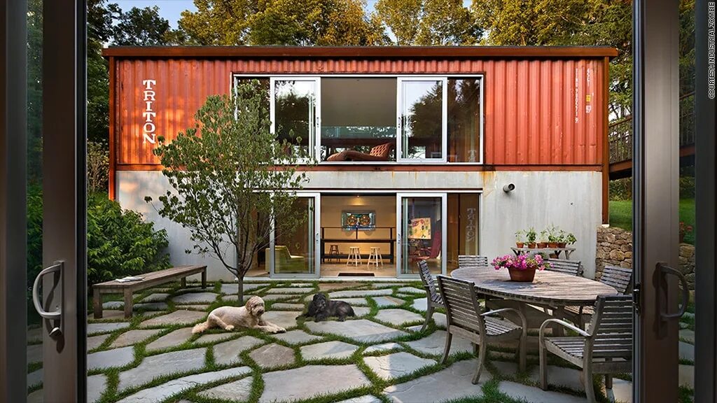 Llegan las casas-contendor Container house, Container house design, Shipping con