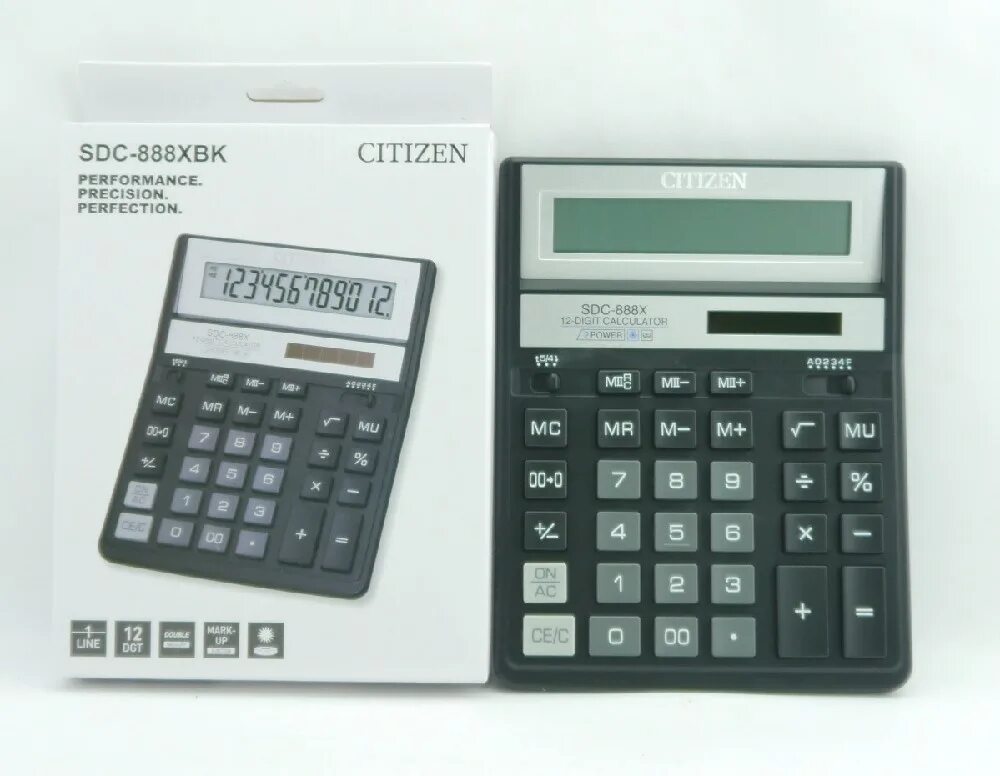 Калькулятор citizen sdc 888xbk