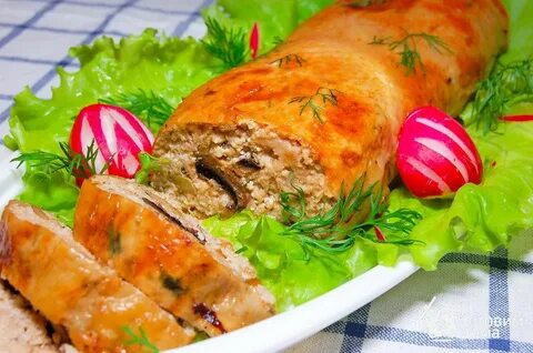 Рецепт фаршированных рулетиков