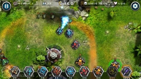 Tower defense zone