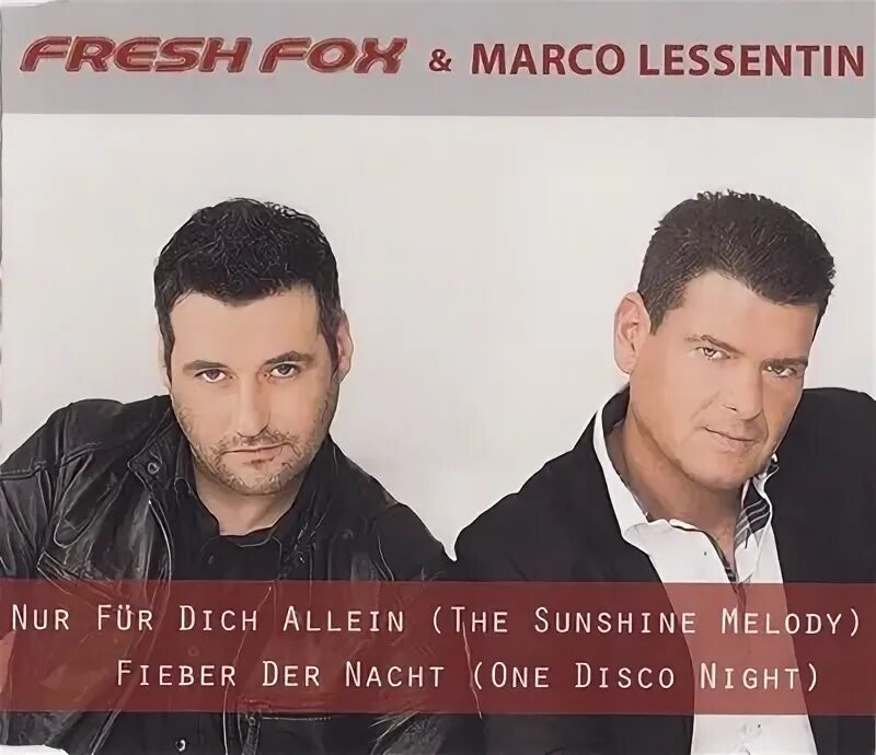 "Fresh Fox & Marco Lessentin". Marco Lessentin. Marco Lessentin `the Singles collection`. Fresh fox