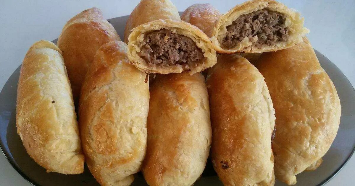 Дрожжевое тесто для пирожков с мясом. Пирожки &quot;проглотайки&quot;. пирожки с мясом. пирожки с мясом в духовке. пирожки с мясным фаршем.