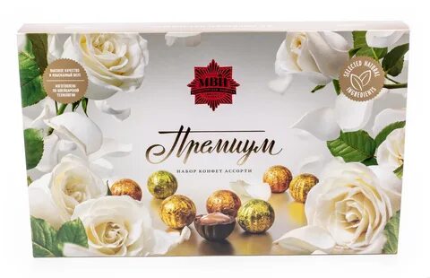 Зеленая линия конфеты ассорти