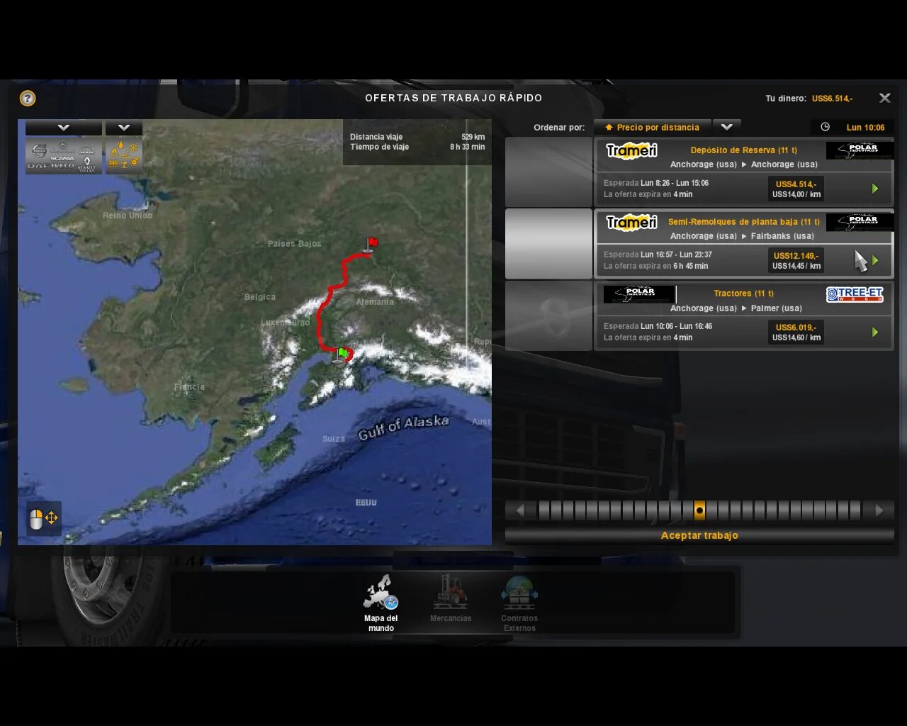 Треки аляска. Карта Аляска трак симулятор. Euro Truck Simulator 2 Alaska Map. Alaskan Truck Simulator карта. Американ трак симулятор карта Аляска.