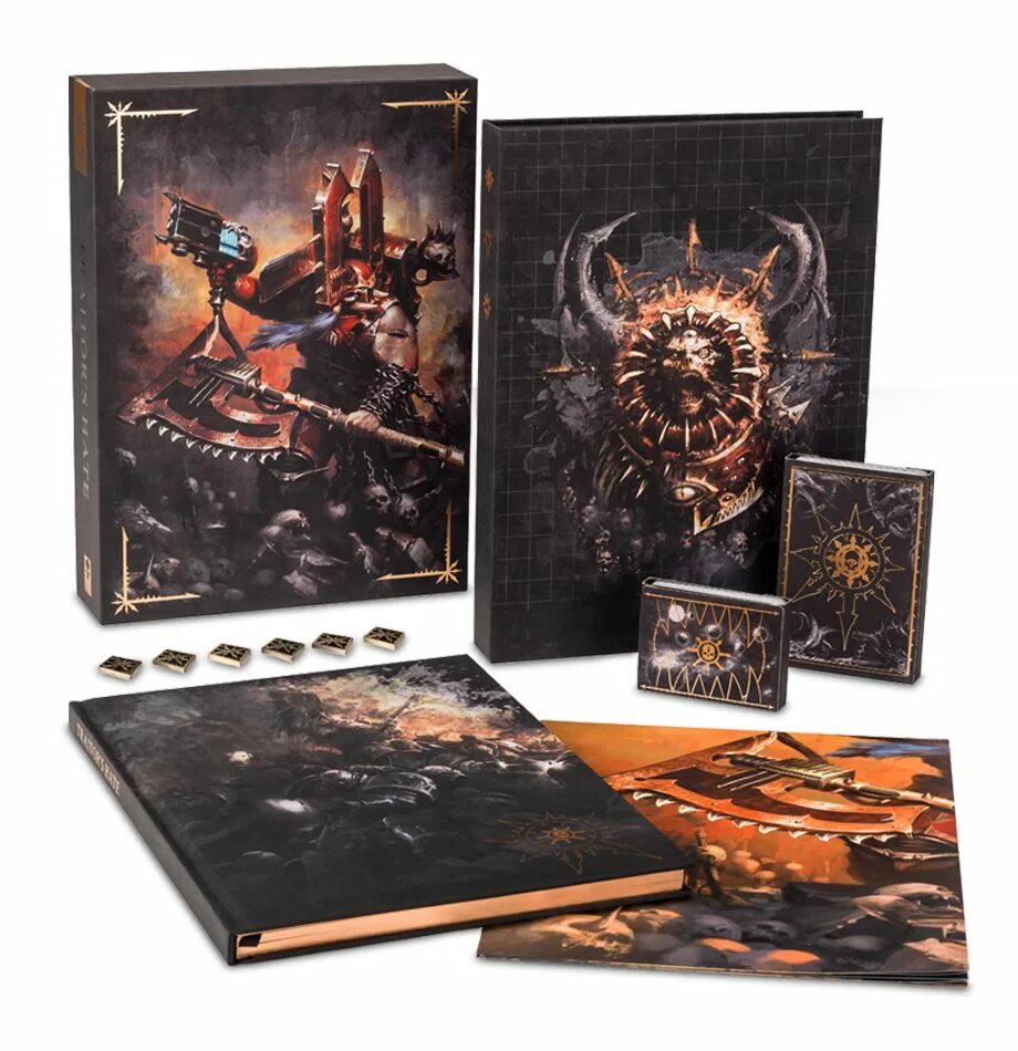 Books limited. Коллекционное издание Warhammer 40000. Warhammer Chaos Limited Edition. Warhammer Codex collection Edition. Warhammer 40000 Core book 5th Limited Edition.