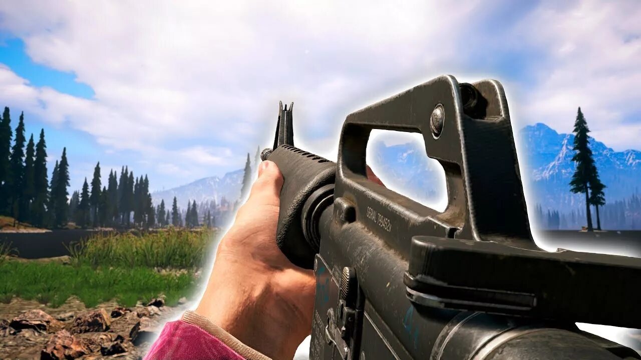 M60 far Cry 5. М16 фар край. Far Cry 1 оружие. Far Cry 5 ar 15.