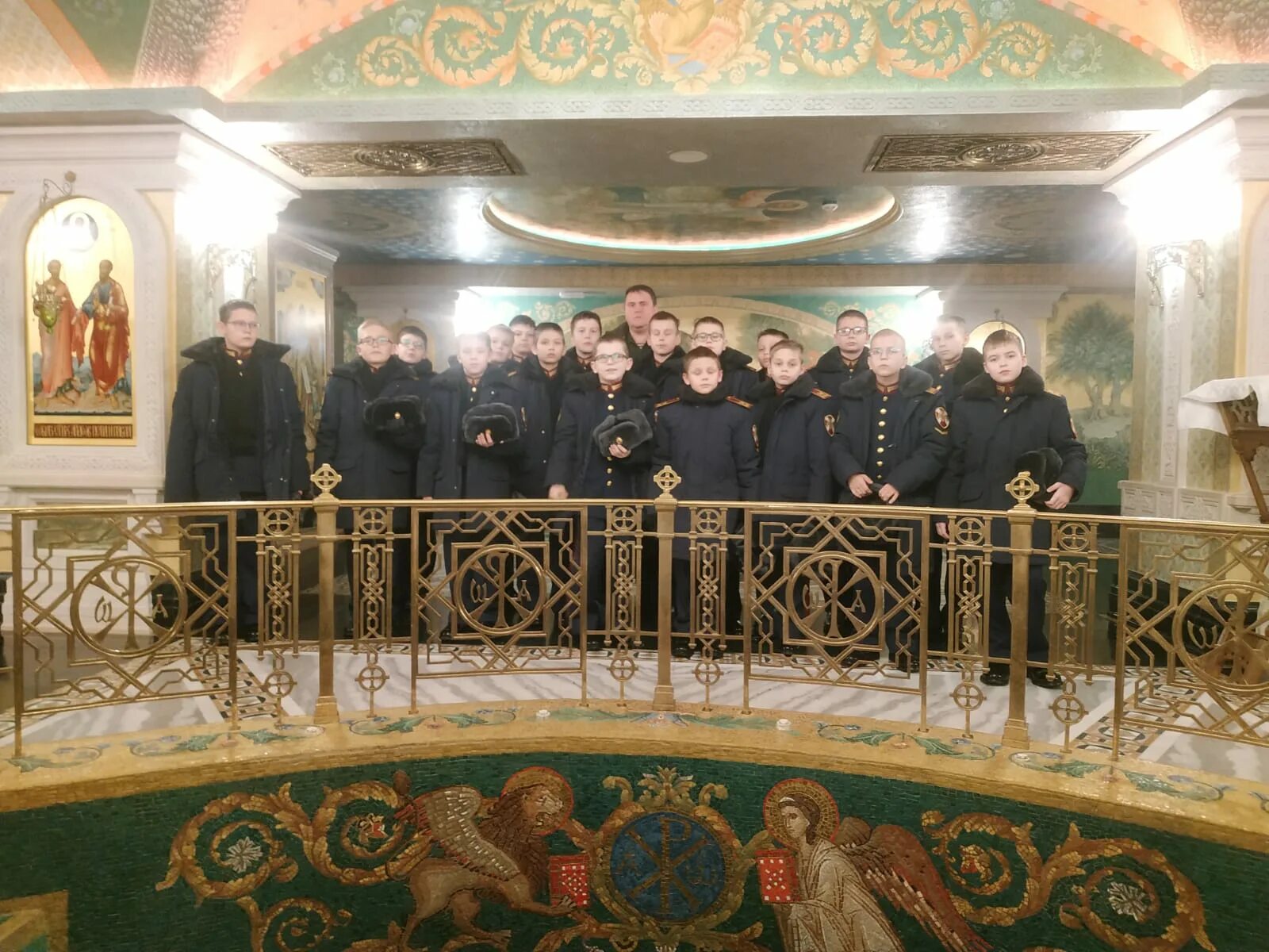 Паломничество кадетов в Сретенский монастырь - Юго-Восточное викариатство. Офици