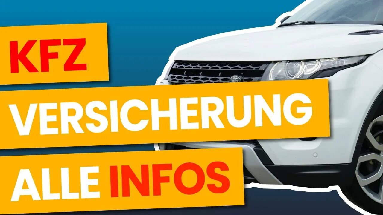 Autoversicherung. Versicherung. Haftpflichtversicherung.