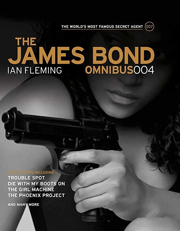 Книги про джеймса. The James Bond. Omnibus 004.