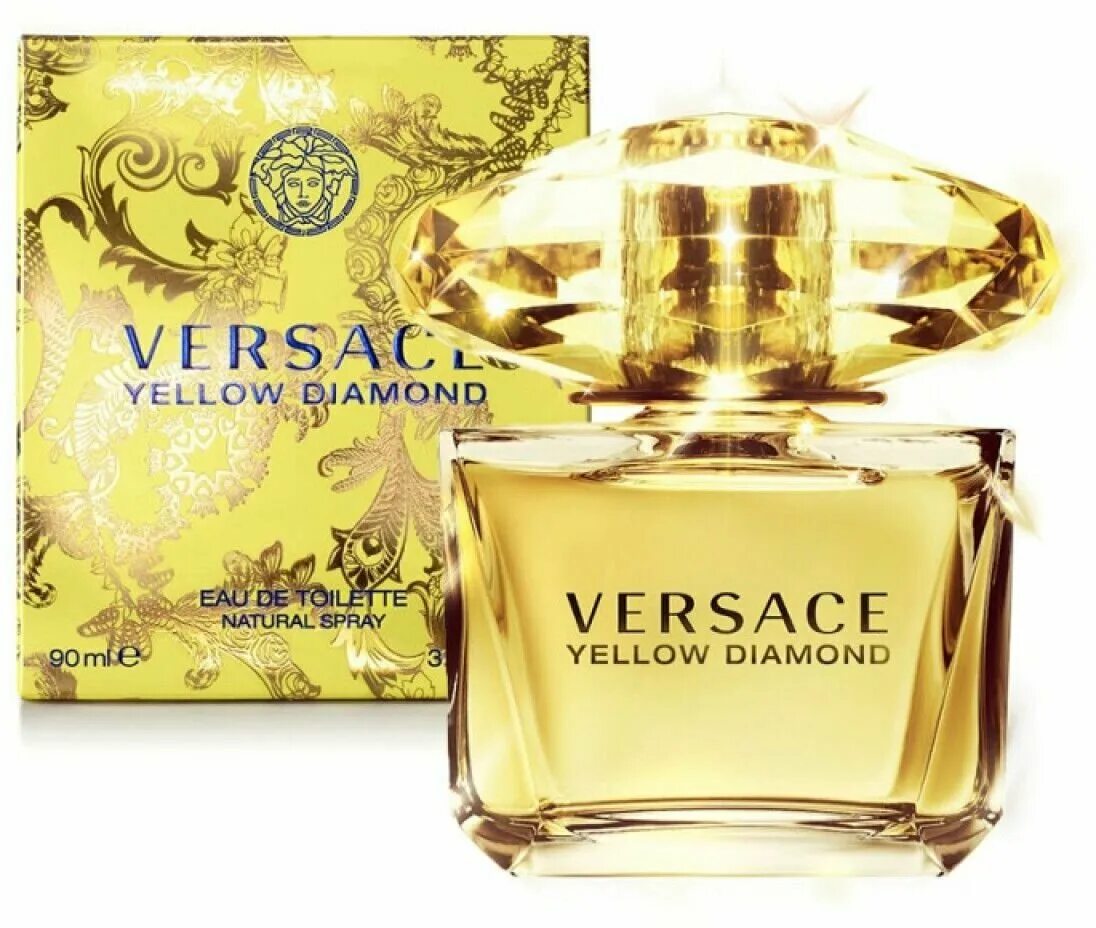 Diamonds парфюмерная вода. Versace Yellow Diamond Eau de Toilette. Versace Парфюм Yellow Yellow Diamond. Versace Yellow Diamond 30ml EDT Wom. Versace Yellow Diamond туалетная вода 30.