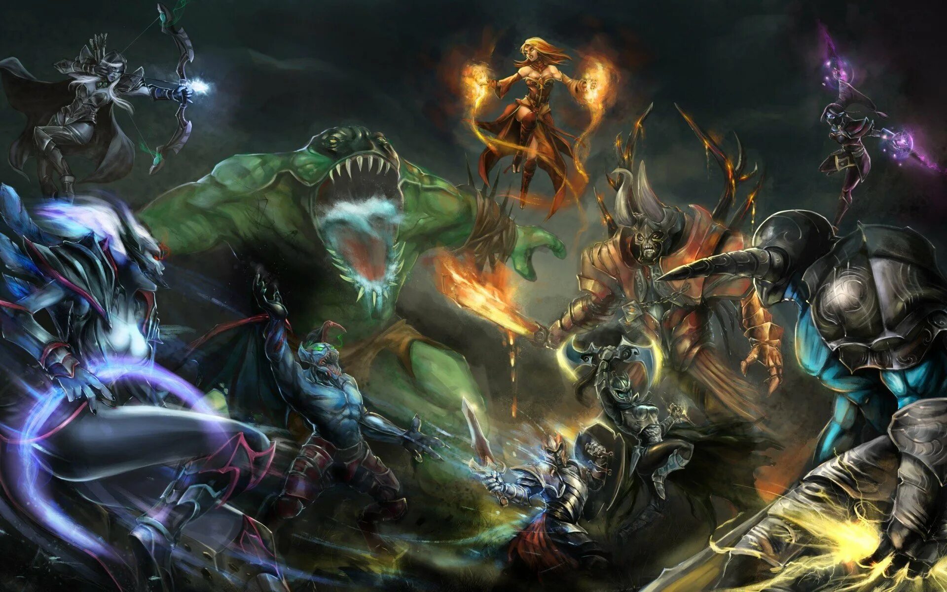 Дота игра героями. Дота игра героями. Битва дота 2 арт. Dota 2. Dota 2 герои.