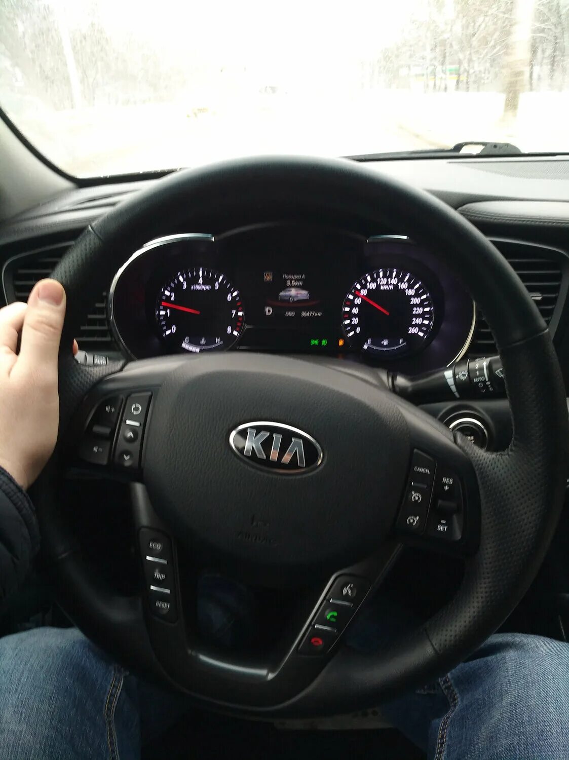 Купить б/у Kia K5 III 2.0 AT (150 л.с.) бензин автомат в Санкт-Петербурге: чёрны