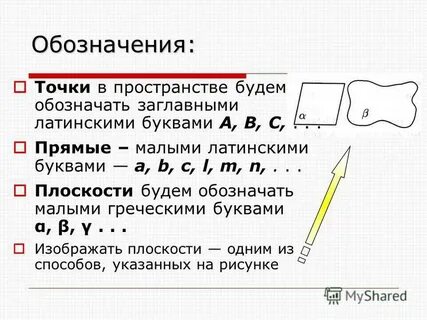 Точка геометрия