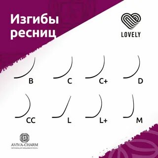Ресницы изгиб м и д