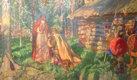 Я люблю древнюю русь вижу в ней