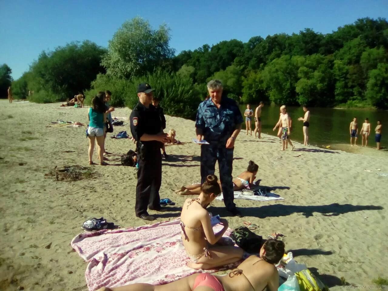 Пляж пенза железнодорожный район фото Пенза-Онлайн Пора по пляжам. "Пенза-Онлайн&quot