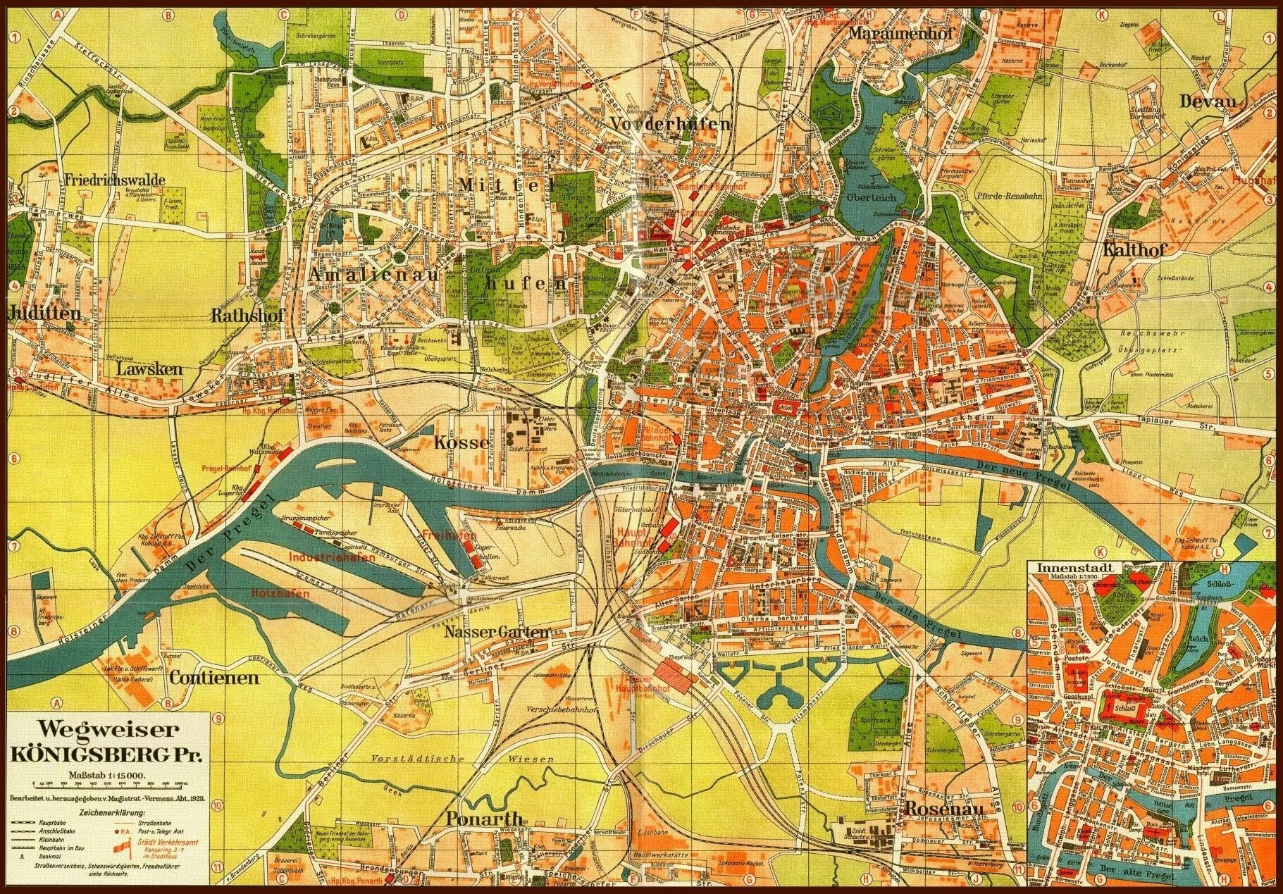 Карта Кёнигсберга 1928. Карта Кенигсберга 1940 года. Кенигсберг карта 1938. Карта Кенигсберга 1938 года.