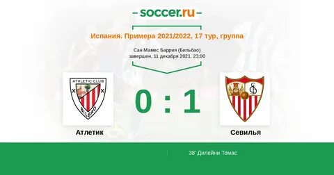 Атлетик севилья прогноз