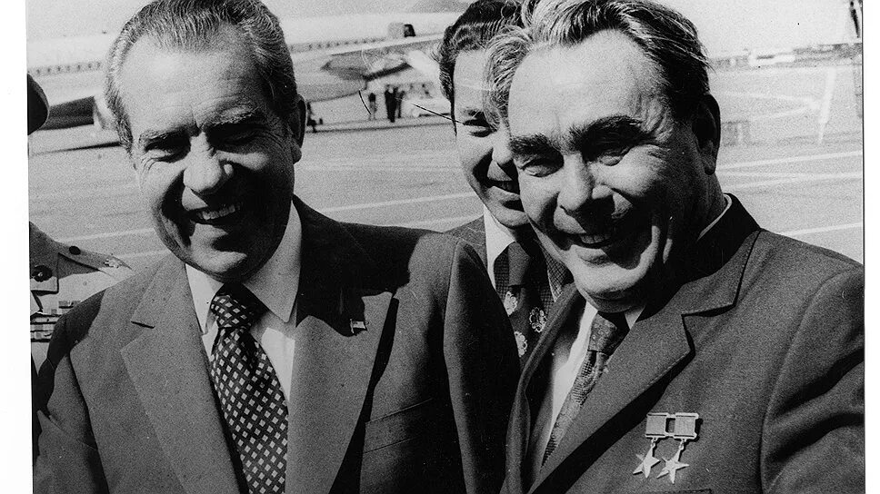 Кто из советских лидеров впервые посетил сша. Визит никсона в москву 1972. никсон и брежнев 1972. президент сша ричард никсон 1972. 1972. визит ричарда никсона в ссср.