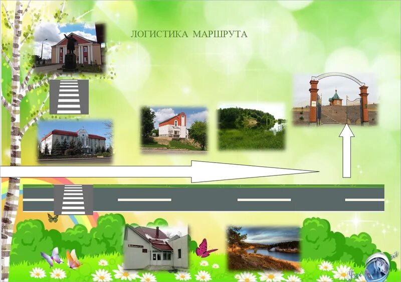Проект маршрут по городу Безопасный маршрут (5 фото). Воспитателям детских садов, школьным учителям и пед