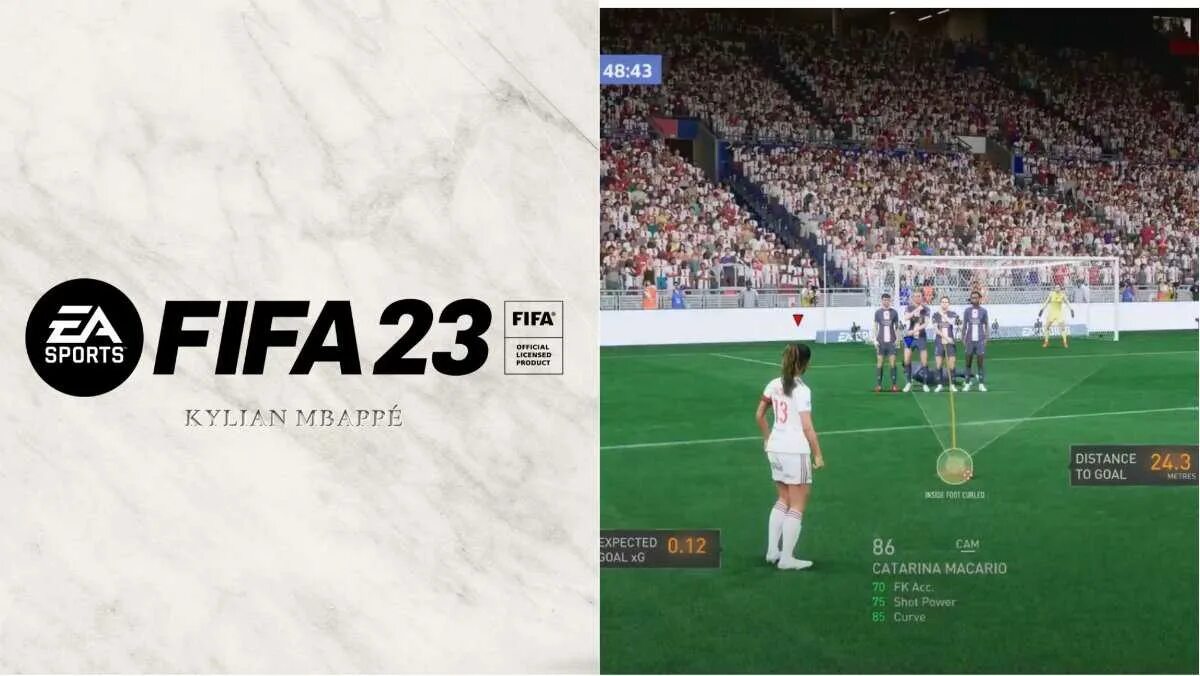 ФИФА 23. FIFA 23 трейлер. FIFA 23 штрафной. Кроссплатформа ФИФА 23.