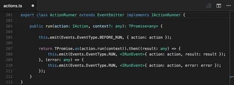 Code syntax