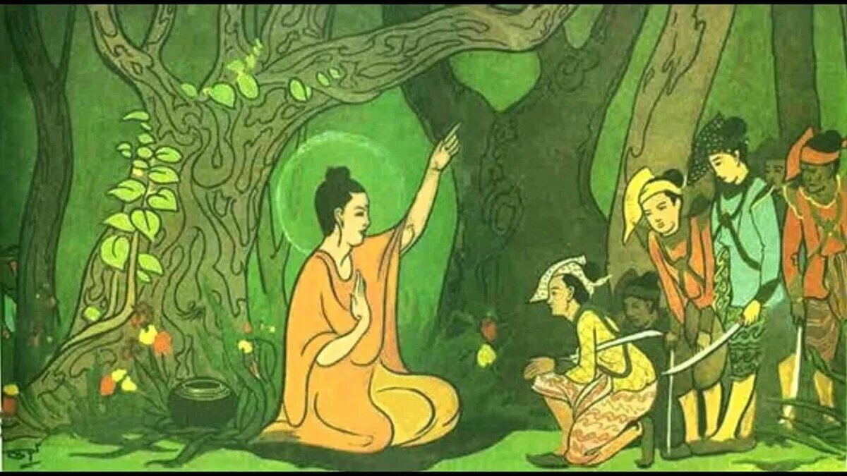 Притча будды. Будда Шакьямуни ученики Будды. Будда с учениками притча. Притча о Будде. Иллюстрация к буддийской притче.