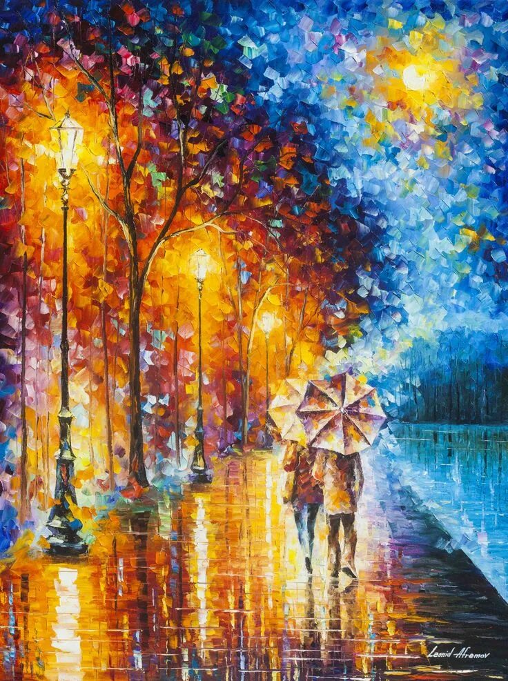 Художник - leonid afremov. Картины художника афремова. Картины художника афремова. Картины художника афремова. Картины художника афремова.