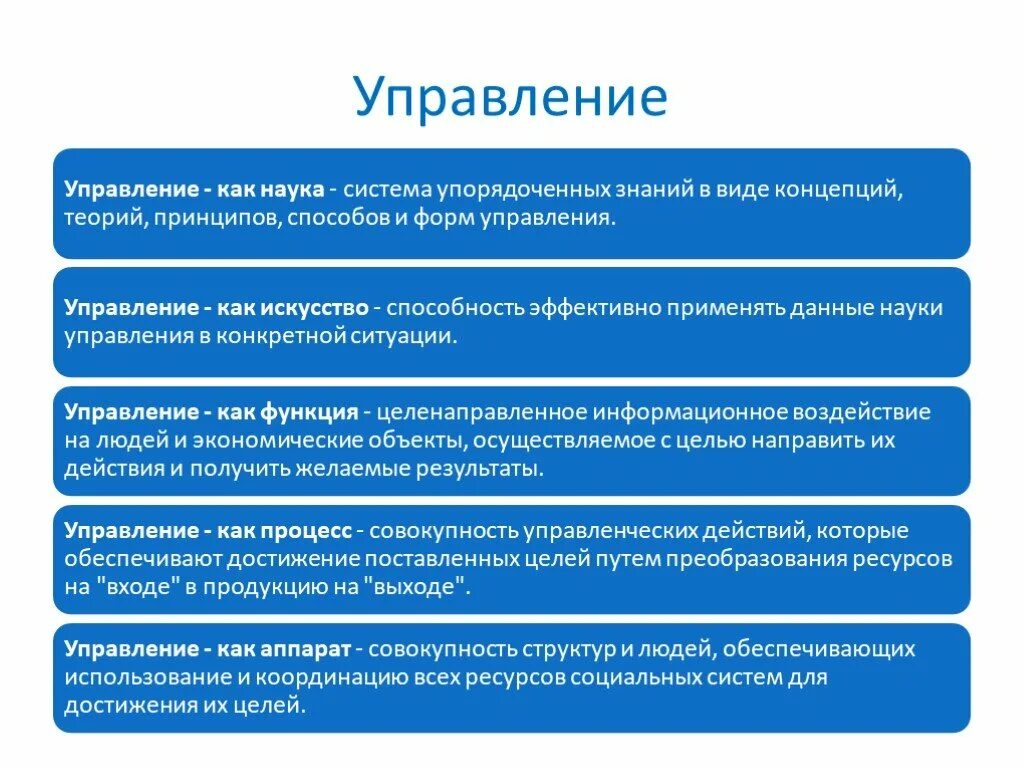 Теории управления людьми