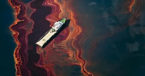 Нефтяное загрязнение мирового океана страны