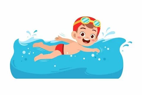 We usually go swimming summer