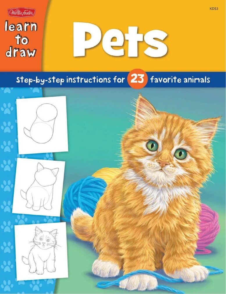 Животных шаг за шагом. Draw Pets. Pet 1 pdf. Pet pdf