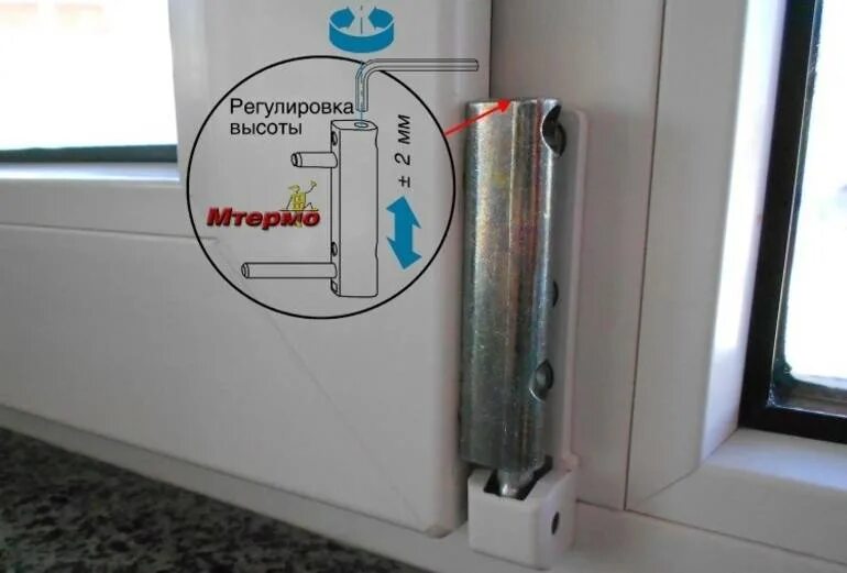 Как исправить балконную дверь