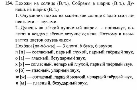 Конспект по родному русскому языку 4 класс